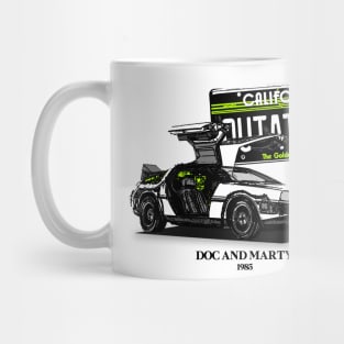 Back To The Future Delorean Mug